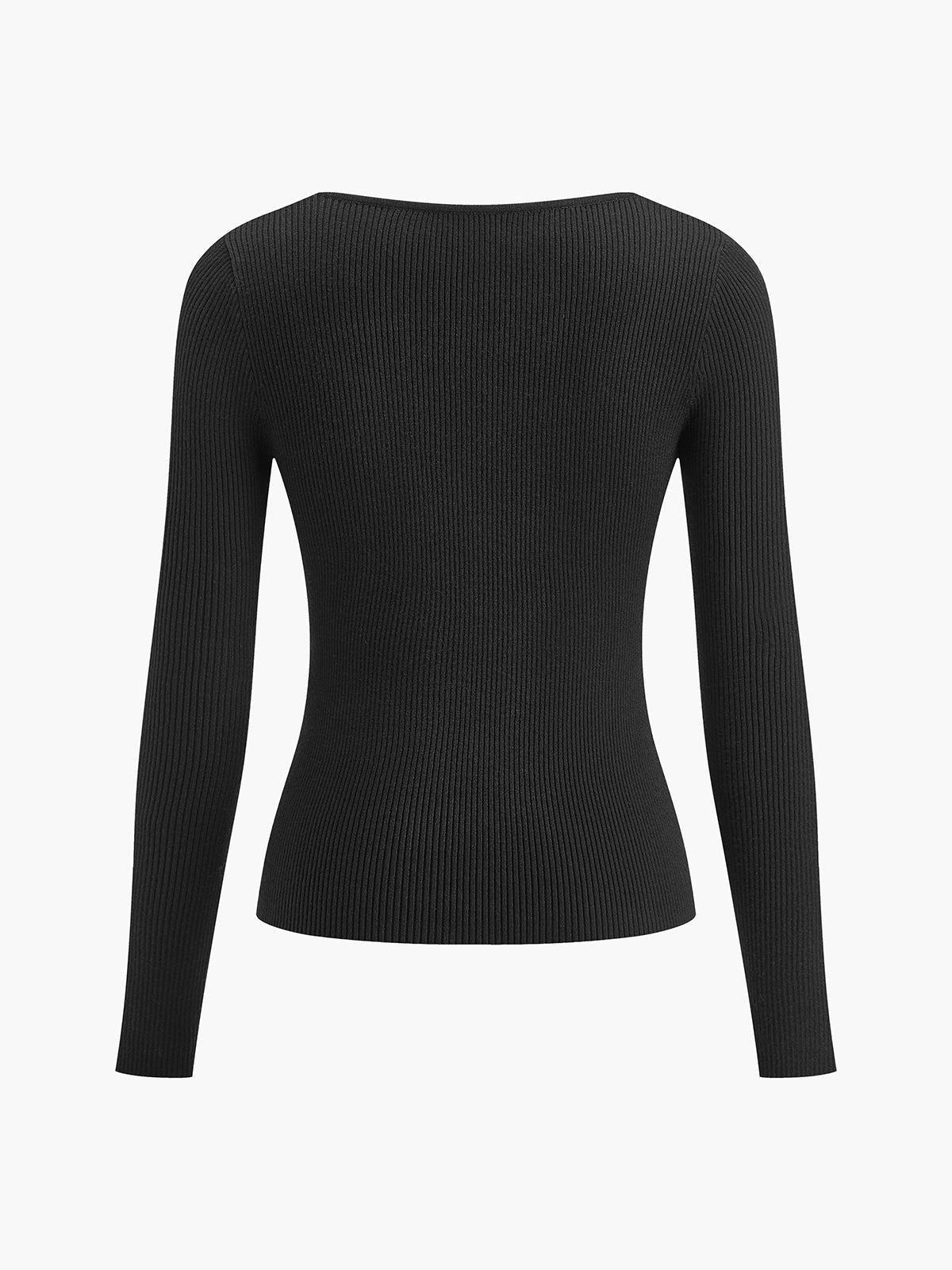 Eliane | Eleganter Pullover mit Schleifen-Ausschnitt