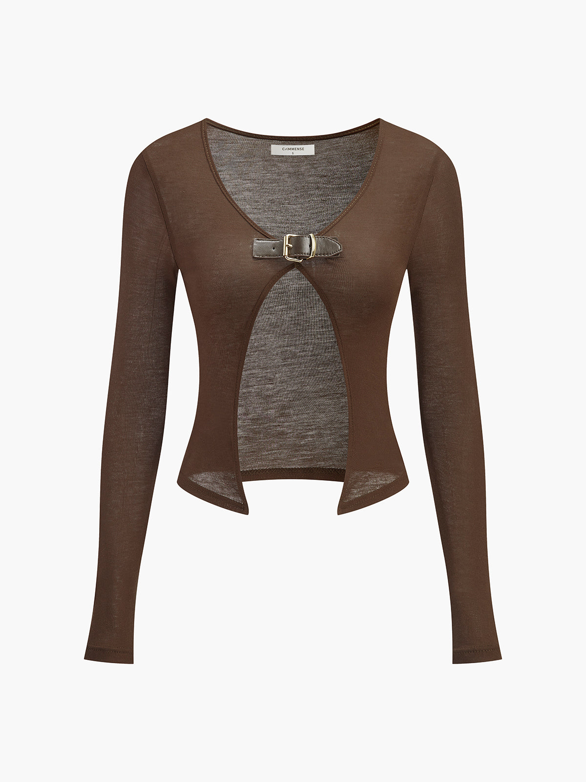 Laura | Elegante Bluse mit Schnallendesign
