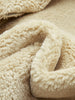 Sherpa | Gefütterte Shearling Leder Flugjacke