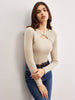 Yvonne | Eleganter Cutout-Pullover