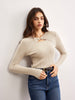 Yvonne | Eleganter Cutout-Pullover