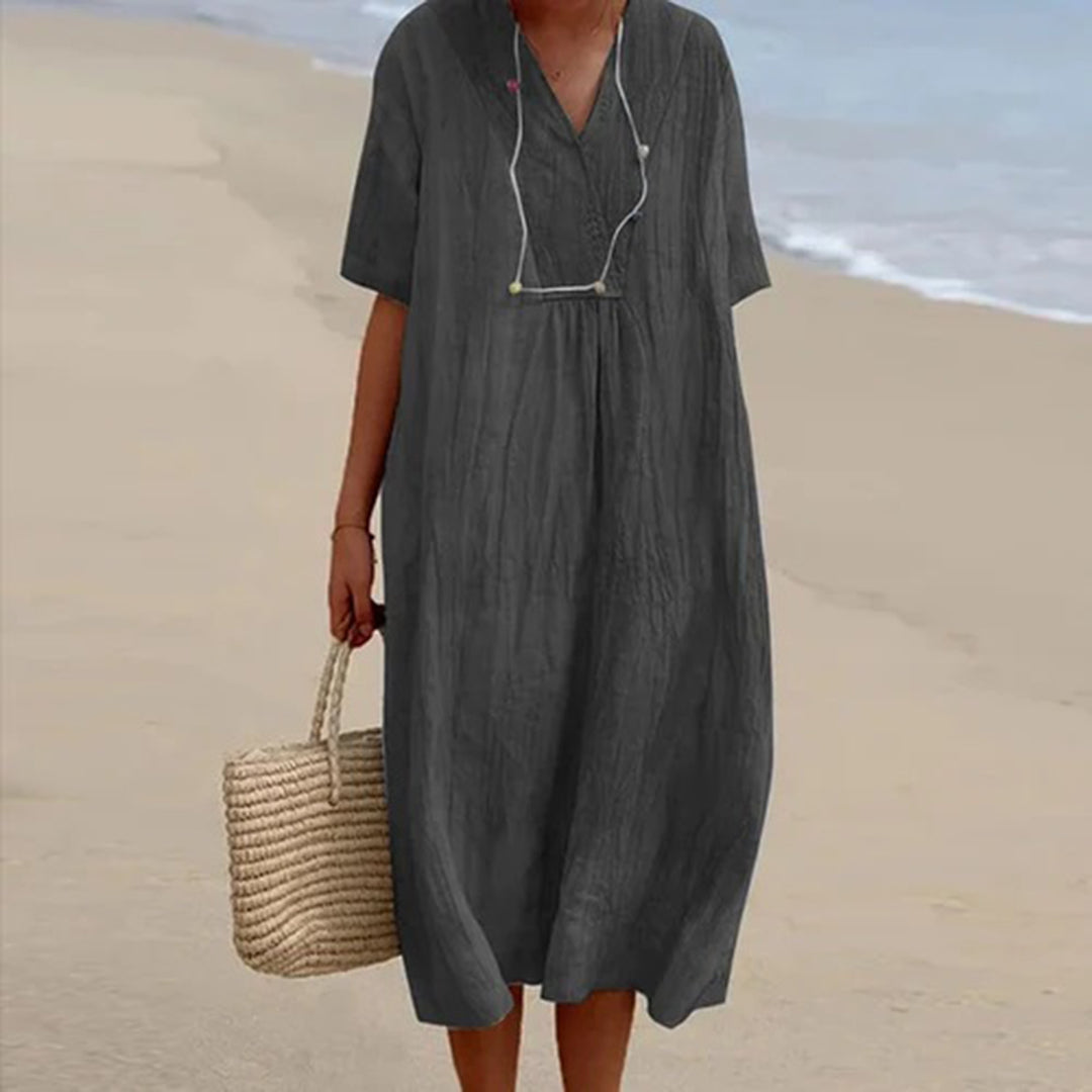 Insa | Figurschmeichelndes Boho-Kleid