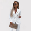 Draesy | Kompletter Blazer und Hochwaist-Hose