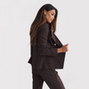 Draesy | Kompletter Blazer und Hochwaist-Hose