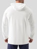 Matias | Smoothblend Kapuzenpullover mit geslitztem Saum