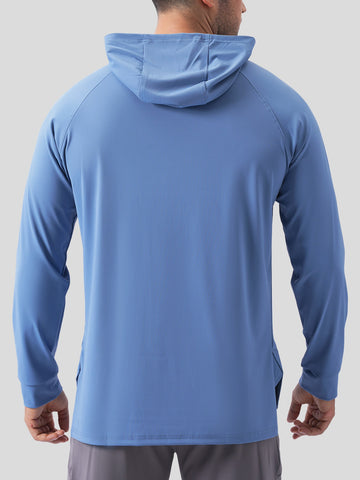 Leonard | Smoothblend Kapuzenpullover mit gesplittetem Saum