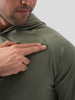 Matias | Smoothblend Kapuzenpullover mit geslitztem Saum