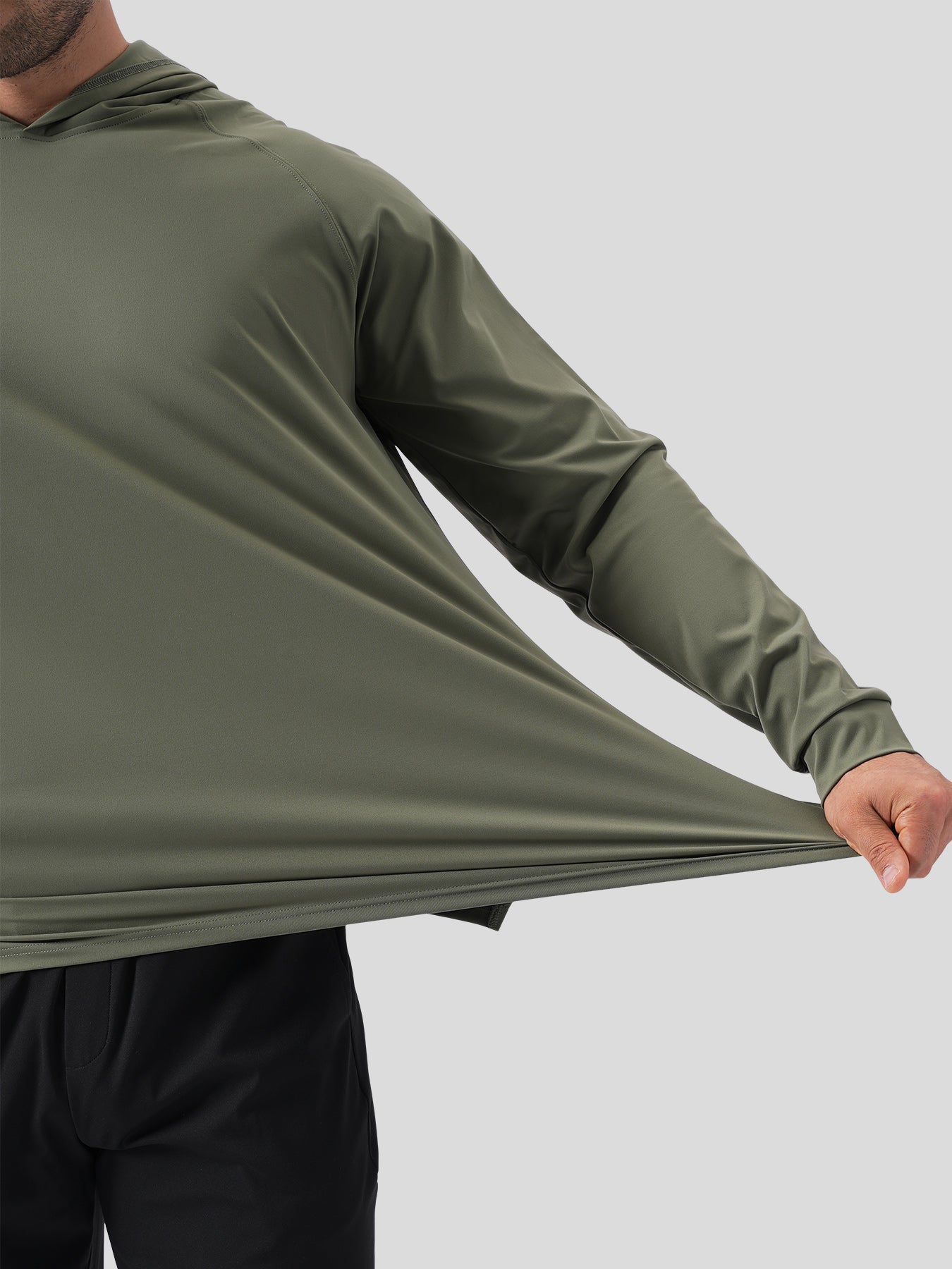 Matias | Smoothblend Kapuzenpullover mit geslitztem Saum