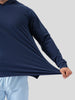 Matias | Smoothblend Kapuzenpullover mit geslitztem Saum