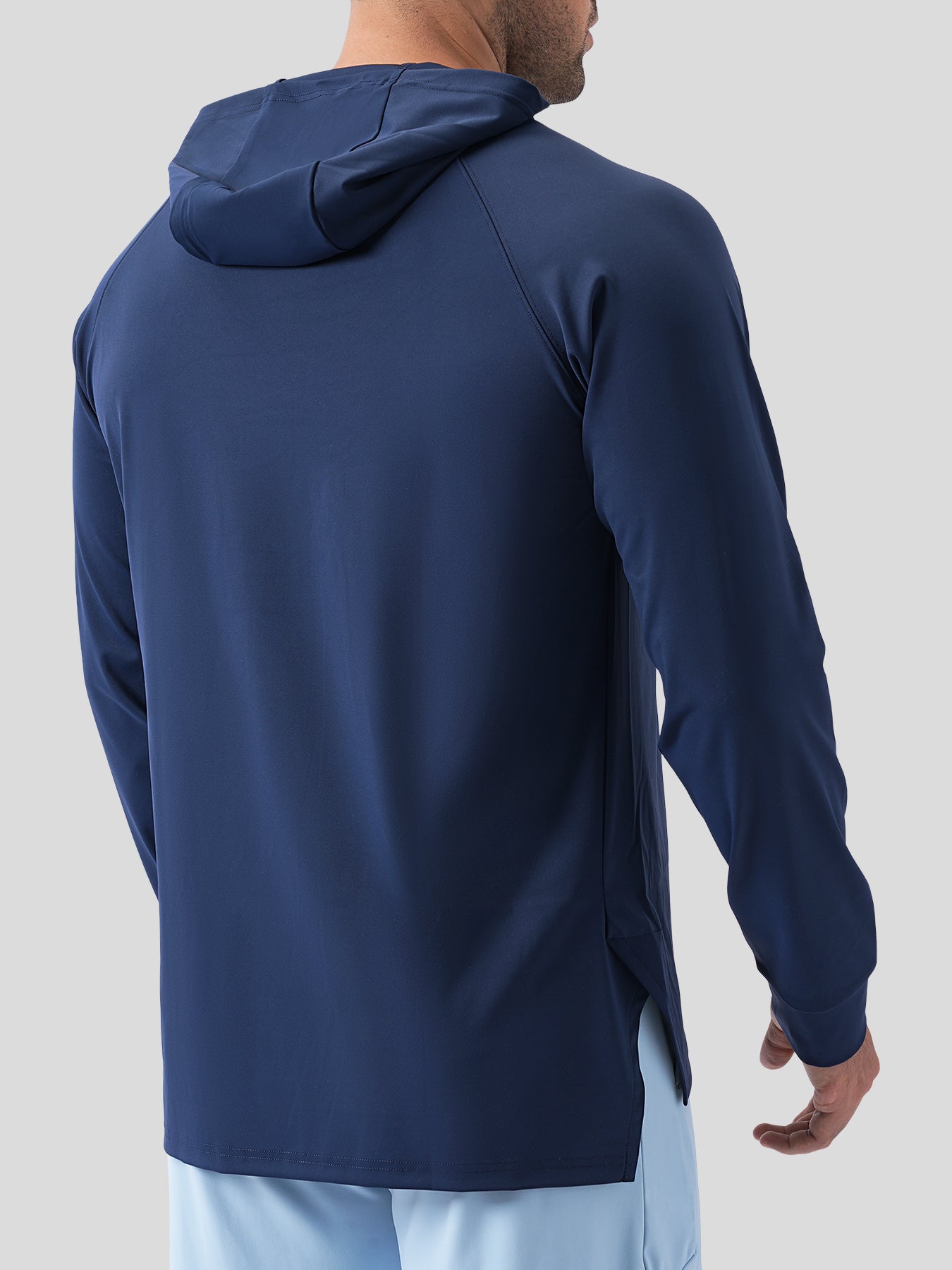 Matias | Smoothblend Kapuzenpullover mit geslitztem Saum