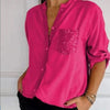 Naroise | Sommerliches Patchwork-Top mit Pailletten
