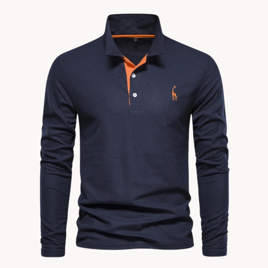 Bronson | Raffinierte Langarm-Polo