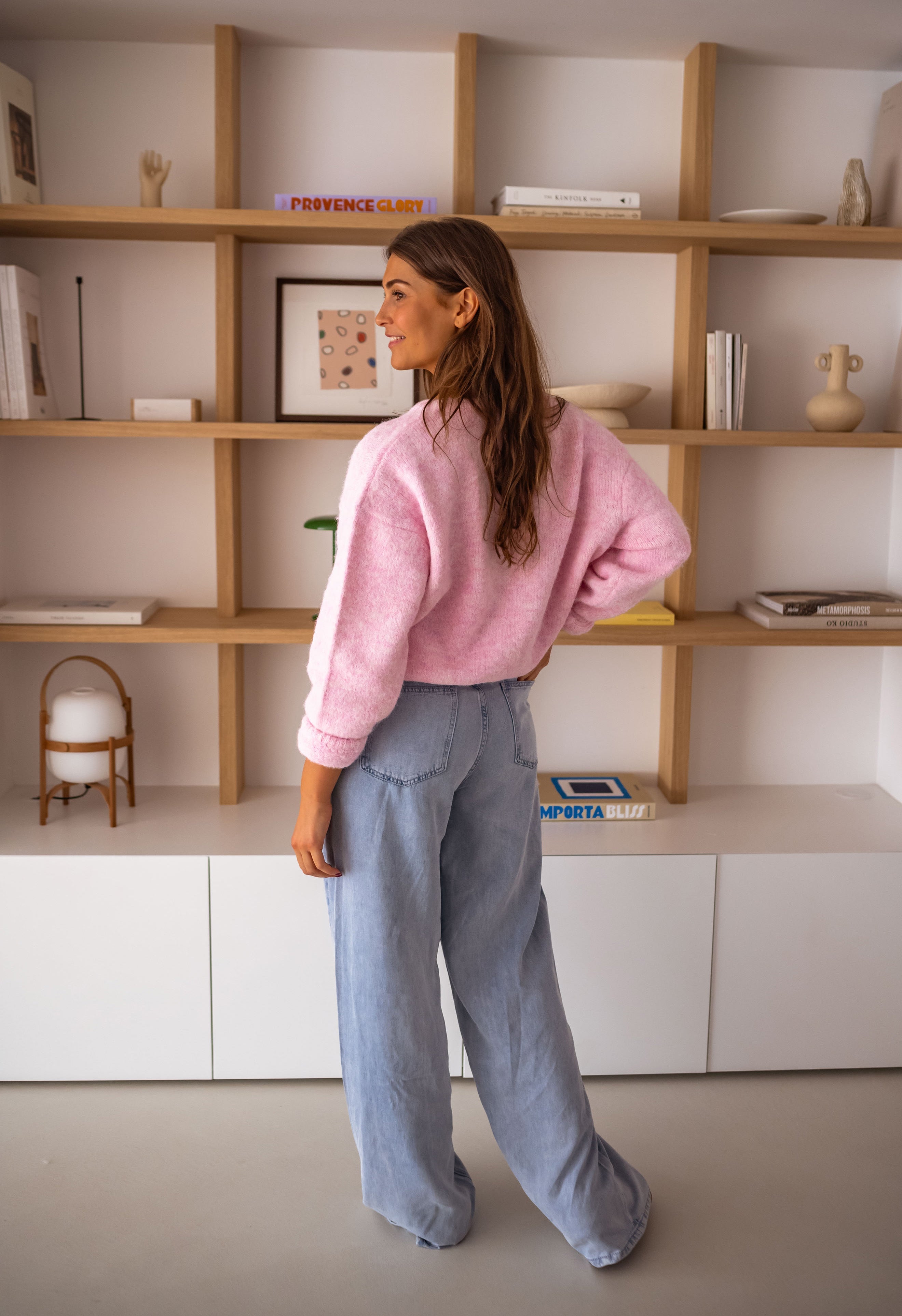Emmaline | Gilet Harris von EC - rosa