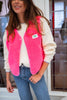 Castiel | Gilet Lovely - rose
