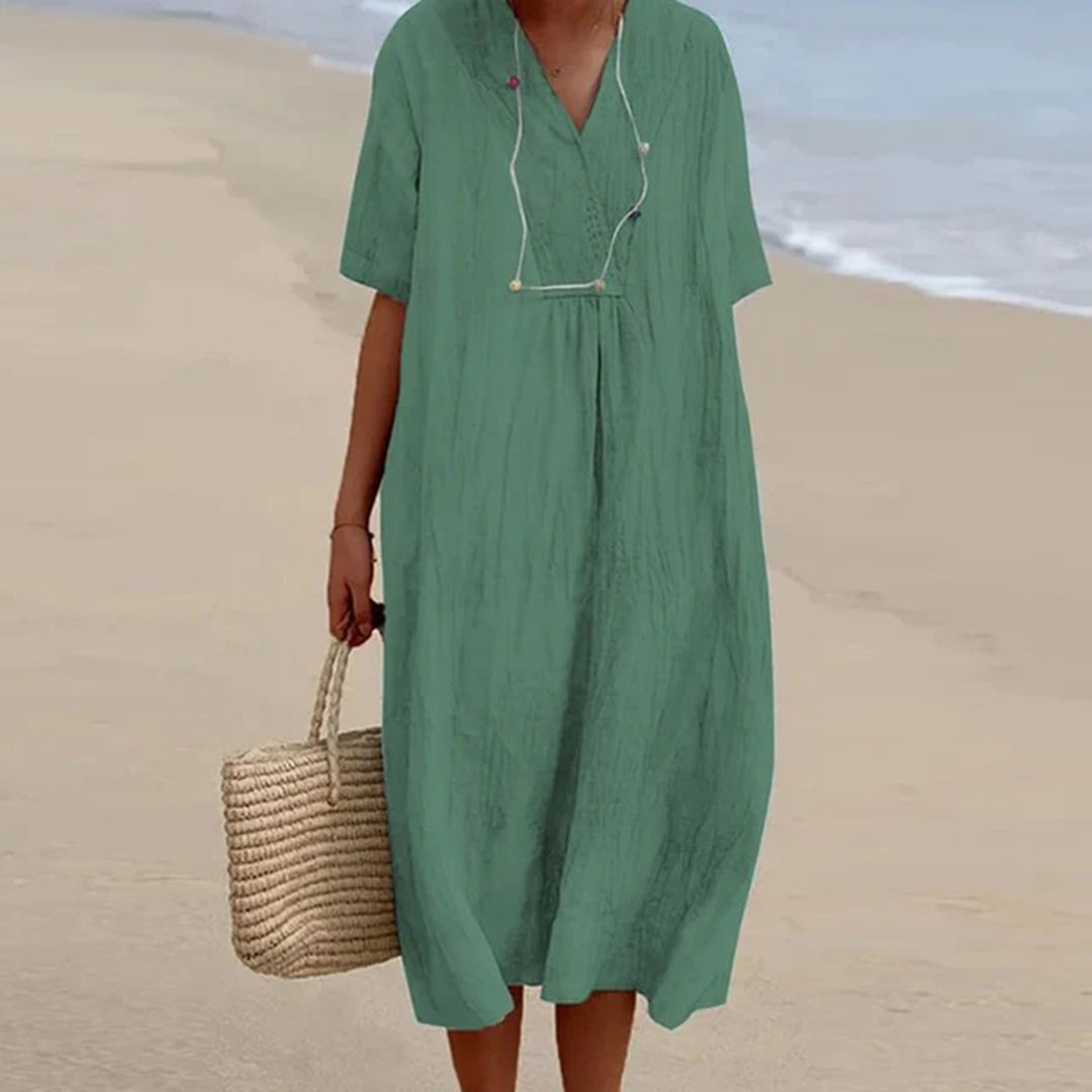 Insa | Figurschmeichelndes Boho-Kleid