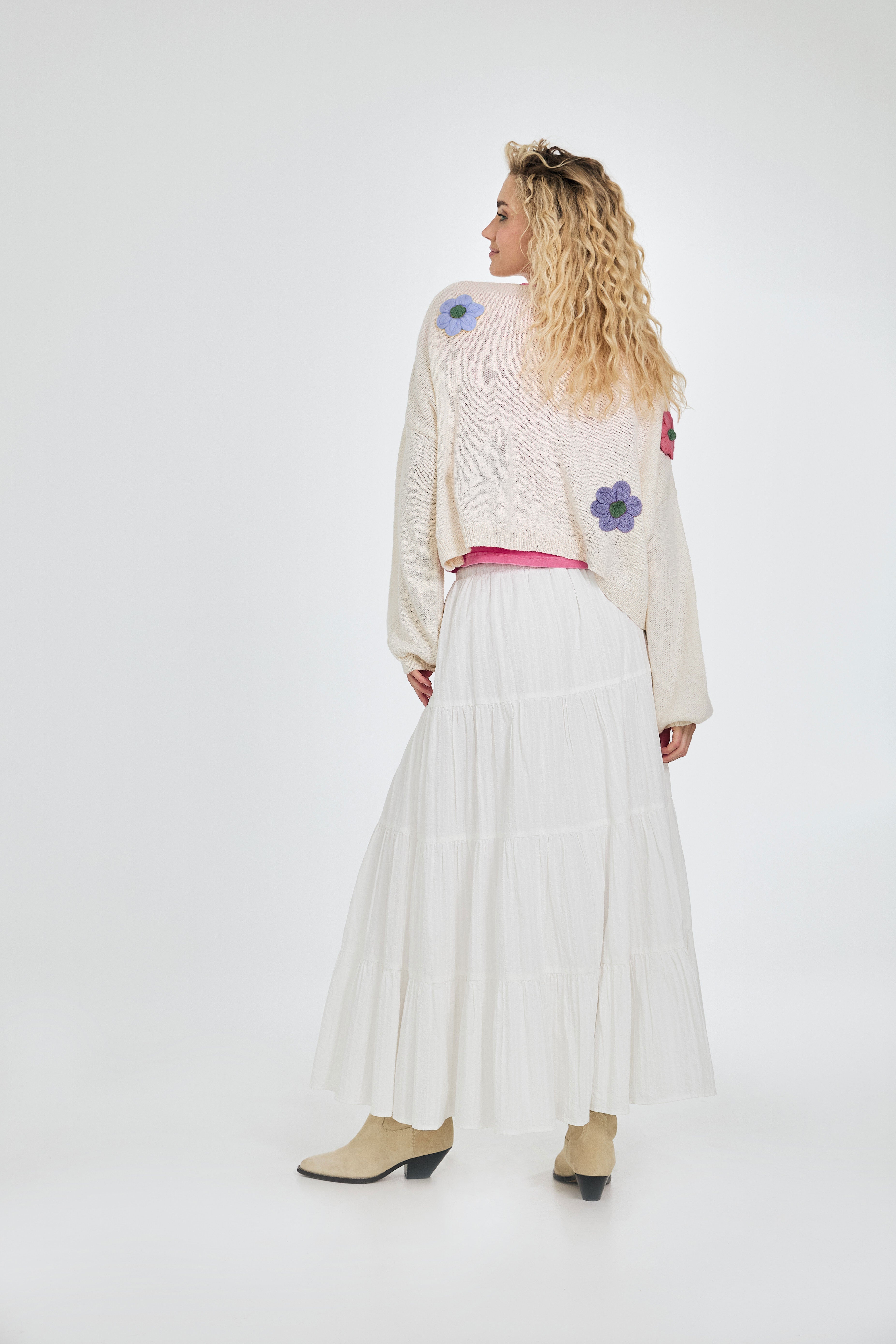 Erika | Harriet Cardigan Off White