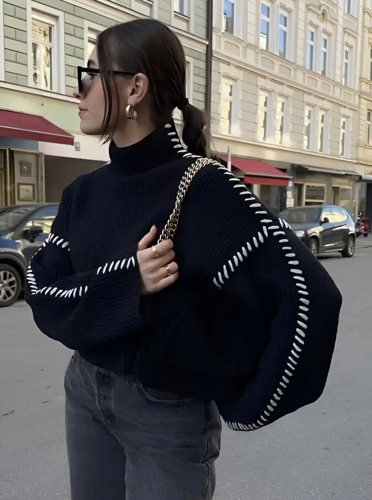 Skyla | Modell Strickpullover