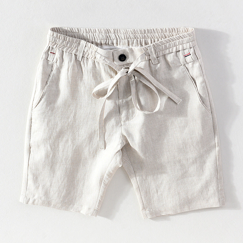 Griffin | Dünen Leinen Shorts