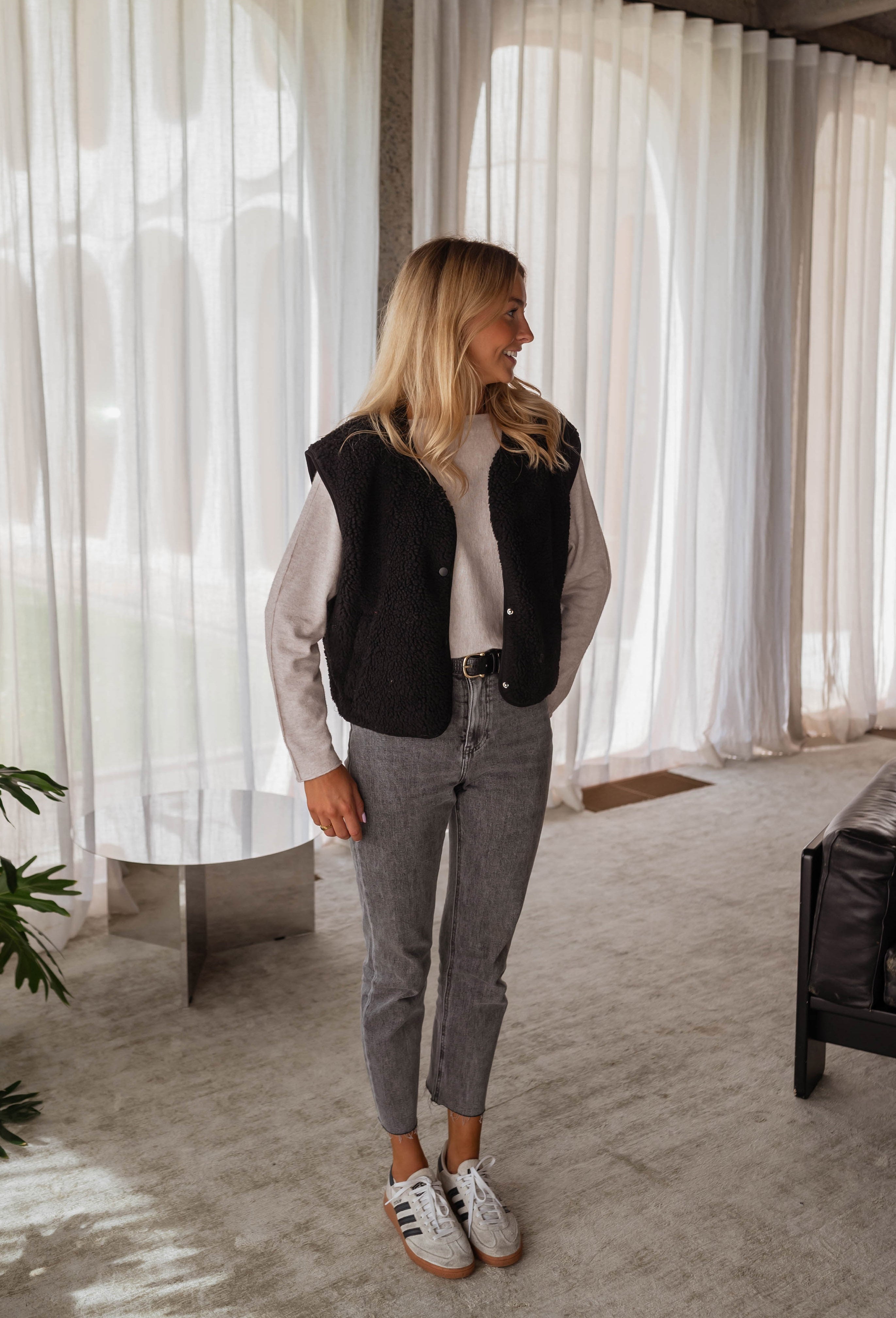 Julia | Jeans - hellgrau
