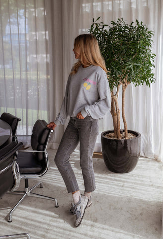 Julia | Jeans - hellgrau