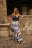 Tracie | Jupe Gaelle - blau in Tie & Dye