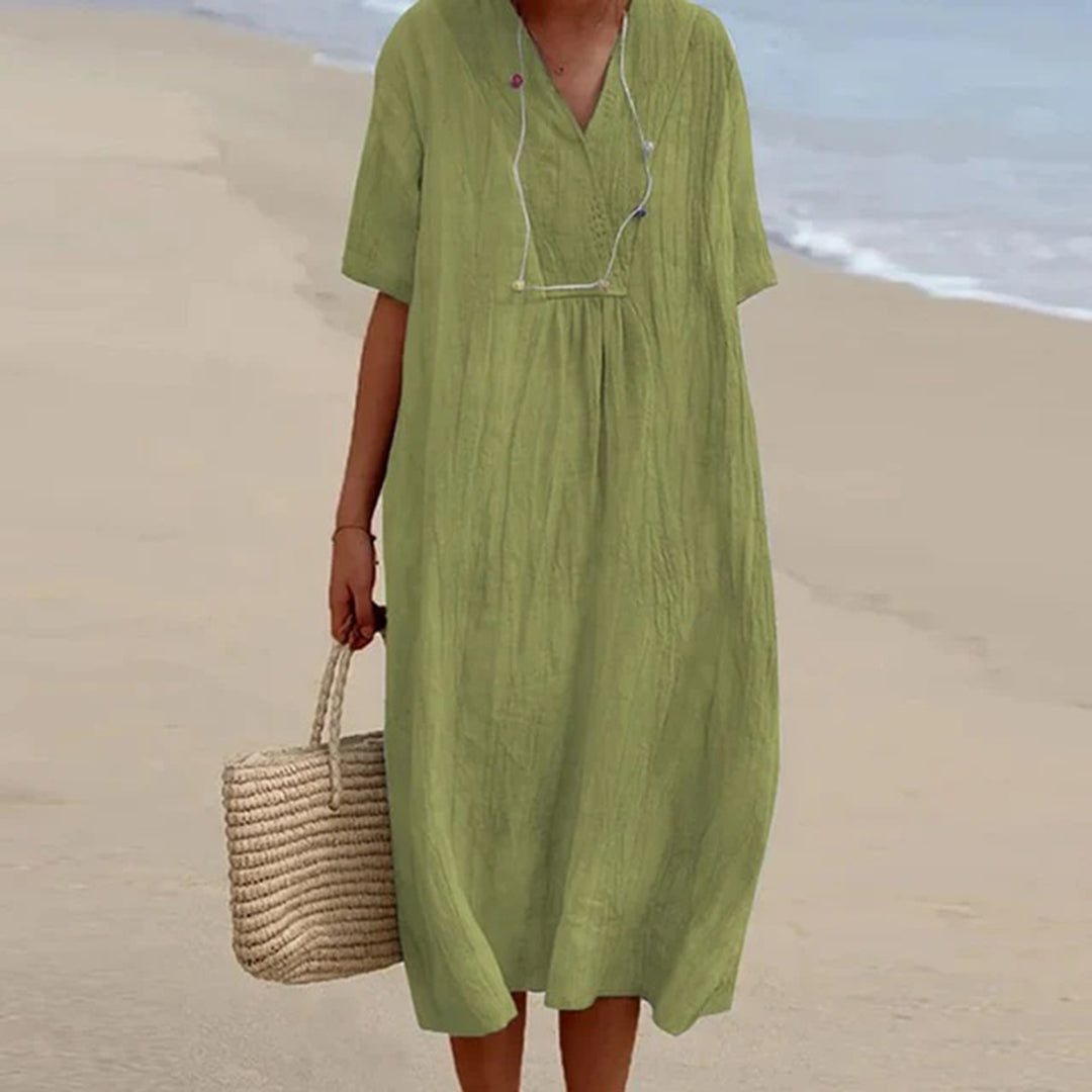 Insa | Figurschmeichelndes Boho-Kleid