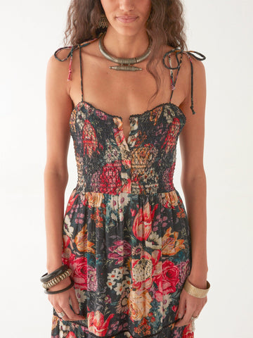 Karter | Daphne Kleid - Mustique Canterbury