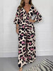 Juana | Heißer Verkauf Leopardenprint V-Ausschnitt Jumpsuit