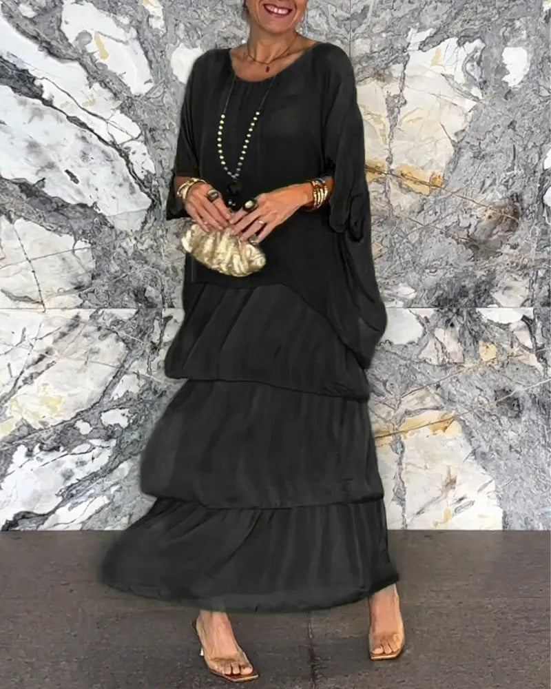 Marcela | Fließendes Maxi-Kleid für zeitlose Eleganz