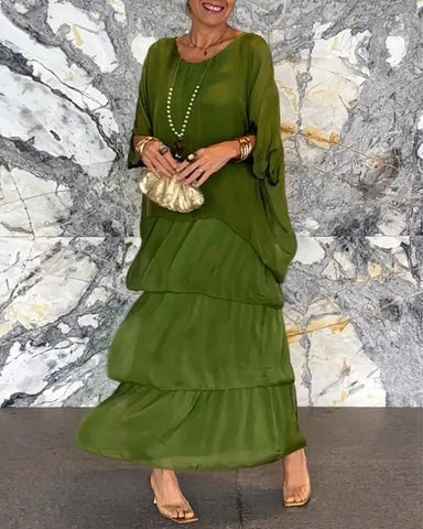 Marcela | Fließendes Maxi-Kleid für zeitlose Eleganz
