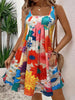 Kallie | Schlichtes bedrucktes Kleid