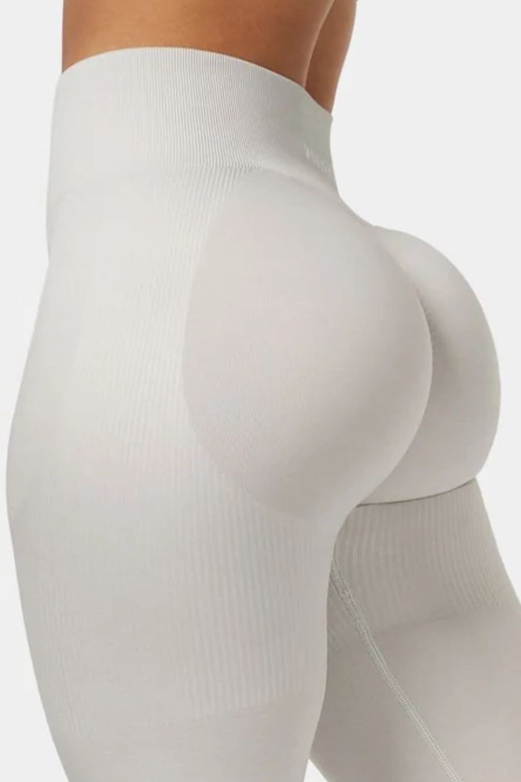 Ruben | SculptV2 Rippen-Kontur-Legging - Steingrau