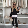 Lina | Gemütlicher Kapuzenpullover im Patchwork-Stil