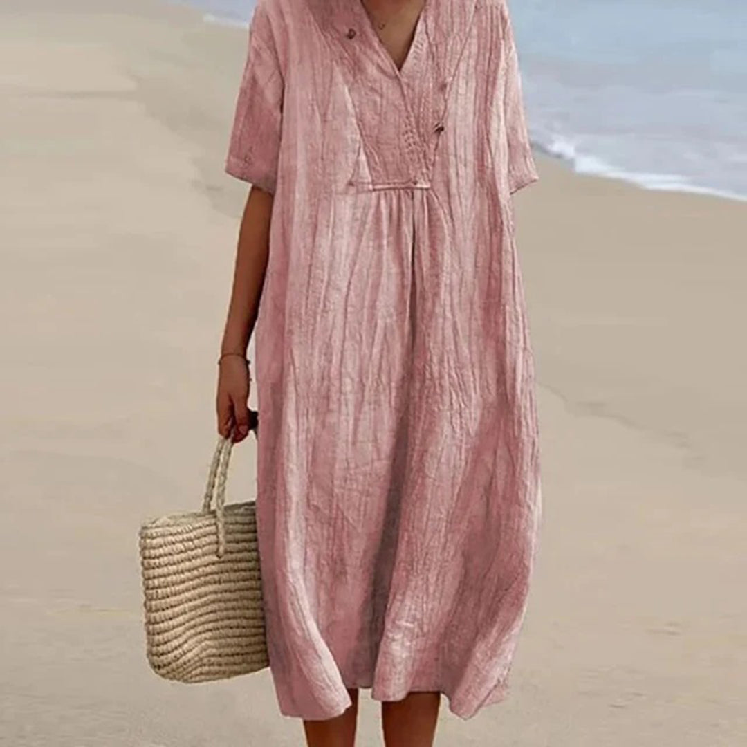 Insa | Figurschmeichelndes Boho-Kleid