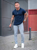 Nadine | BASIC SLIM-FIT T-SHIRT | NAVY