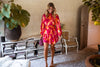 Kalani | Manaé-Robe - rosa und orange