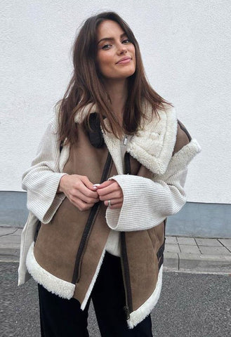 Soraya | Hamptons Schaffelljacke