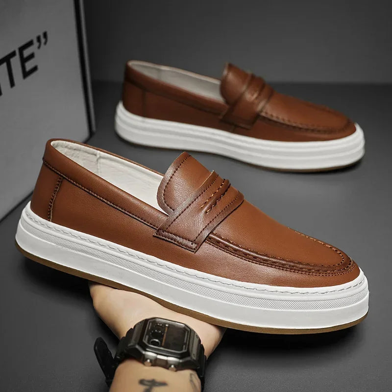 Moico | Elegante Loafer aus Echtleder