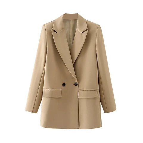 SIENNA | Der Elegante Doppelreiher Blazer für Stilsichere Frauen