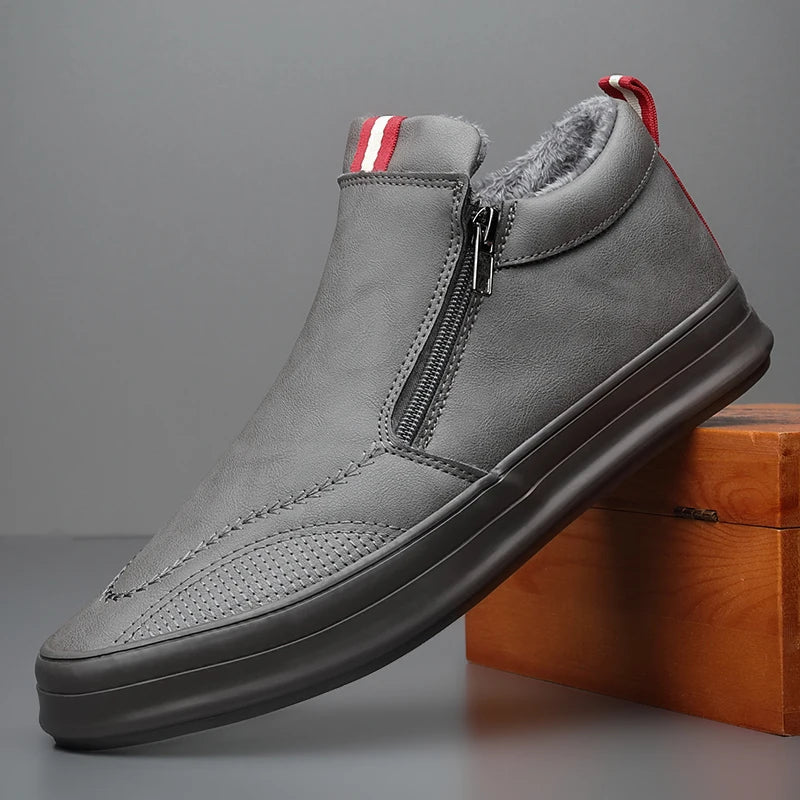 Brooks | Leder-Sneakers für kalte Tage