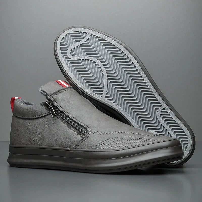 Brooks | Leder-Sneakers für kalte Tage