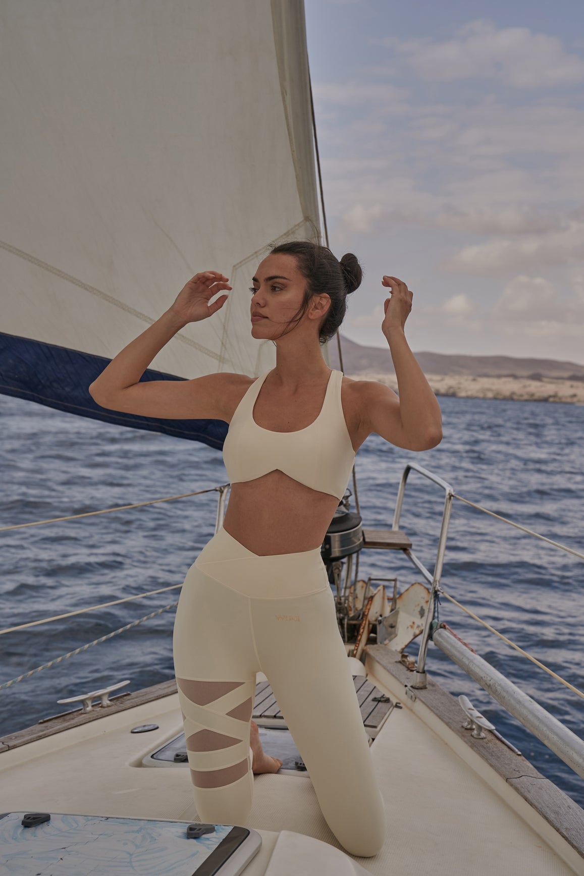 Mia | Elegante Mesh-Leggings