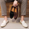 Fisker | Elegante Lederslipper mit Fischhaken-Schnalle