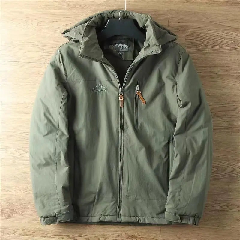 James | Wasserdichte Fleecejacke mit Kapuze