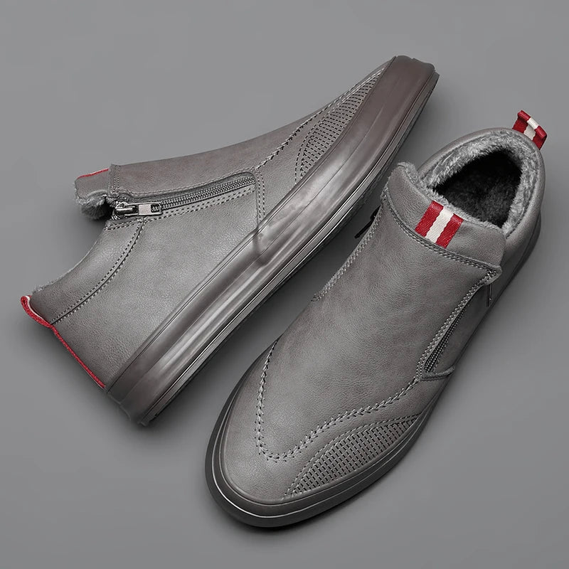 Brooks | Leder-Sneakers für kalte Tage