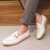 Fisker | Elegante Lederslipper mit Fischhaken-Schnalle