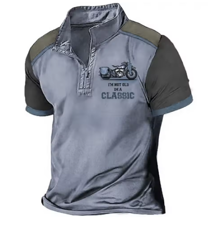 Tobias | Stilvolles Polo-Shirt mit halbem Reißverschluss