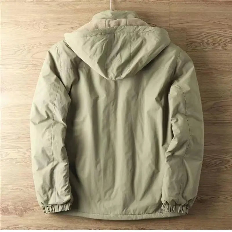 James | Wasserdichte Fleecejacke mit Kapuze