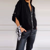 Naroise | Sommerliches Patchwork-Top mit Pailletten