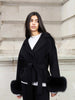 Grace | Eleganter Kunstpelzmantel für Herbst & Winter